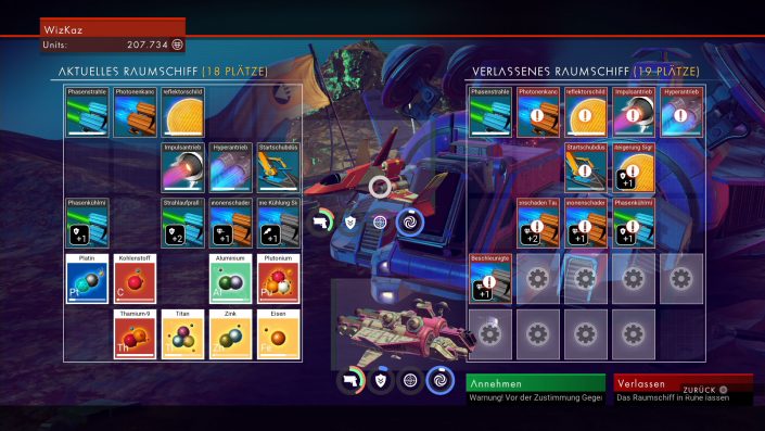 No Man's Sky - Raumschiffe finde, kaufen und verbessern - Verlassendes Raumschiff