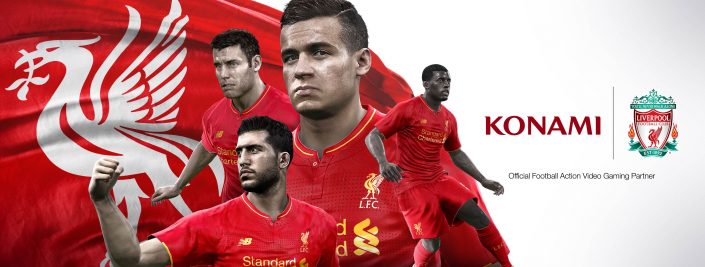 PES 2017: Konami kündigt Partnerschaft mit Liverpool FC an