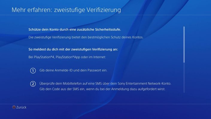 Mehr Sicherheit im PSN: Zwei-Stufen-Authentifizierung jetzt verfügbar