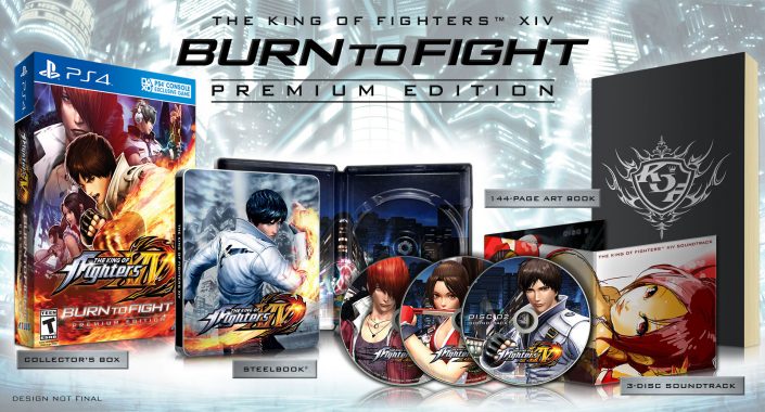 The King Of Fighters XIV  “Burn to Fight” Premium Edition im Unboxing-Video