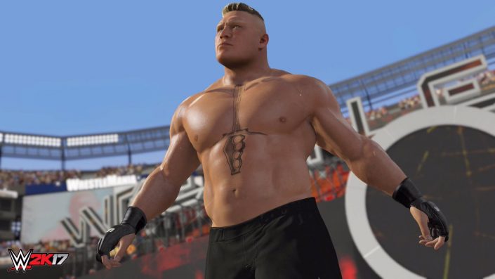 WWE 2K17: Neues Video zeigt Brock Lesnars Eintritt