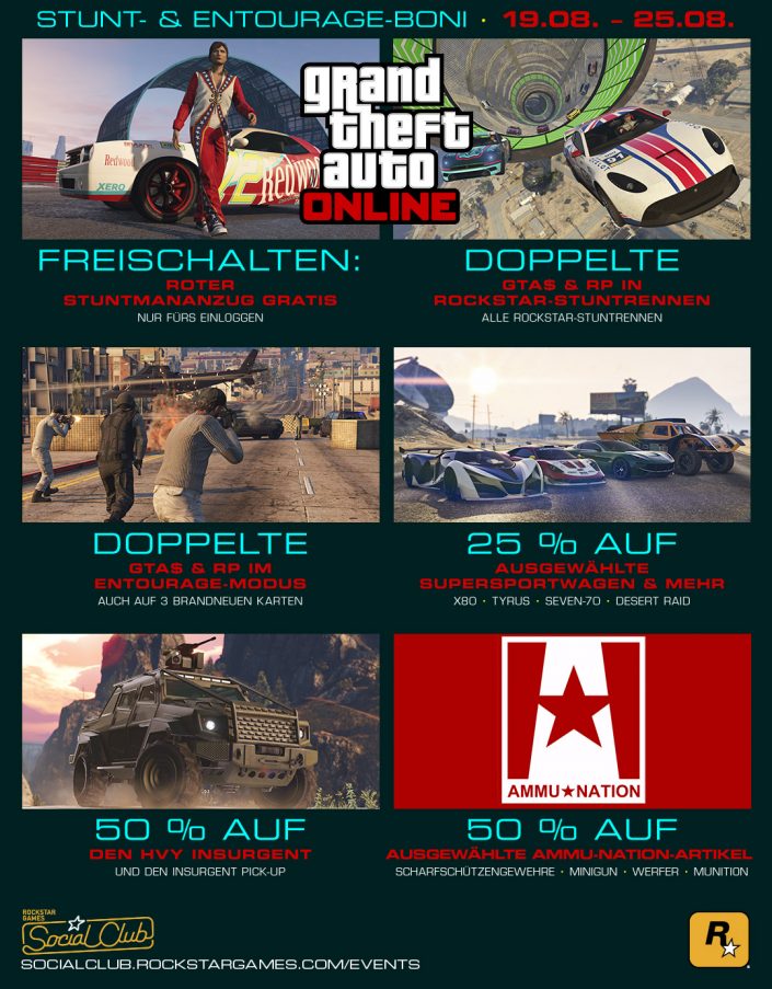 GTA Online Boni 19.08.