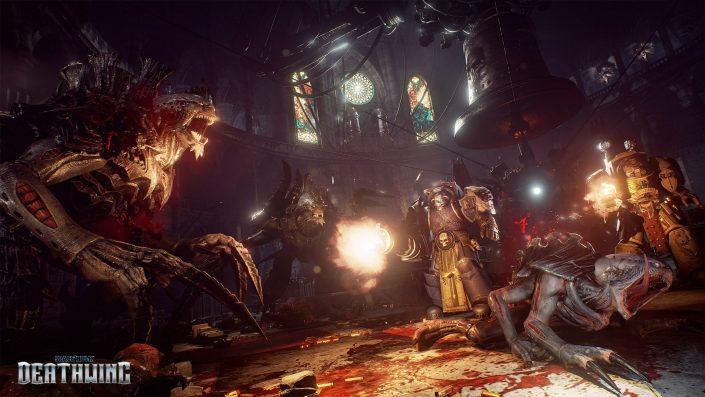 Space Hulk Deathwing: Gewaltige Waffen im Trailer präsentiert