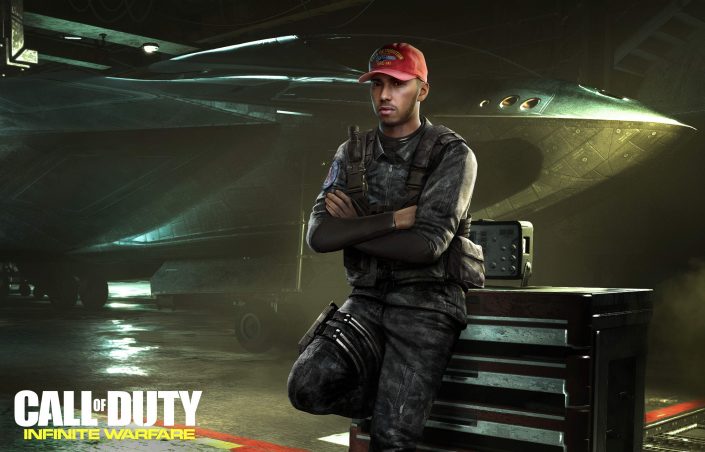 Call of Duty: Infinite Warfare – Der Formel 1-Profi Lewis Hamilton ist im Spiel – Details zur Rolle – Update