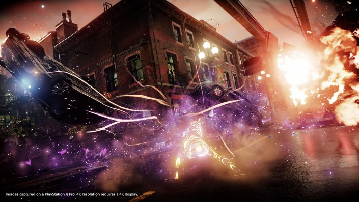 Infamous First Light: PS4-Pro-Version in frischen Screenshots
