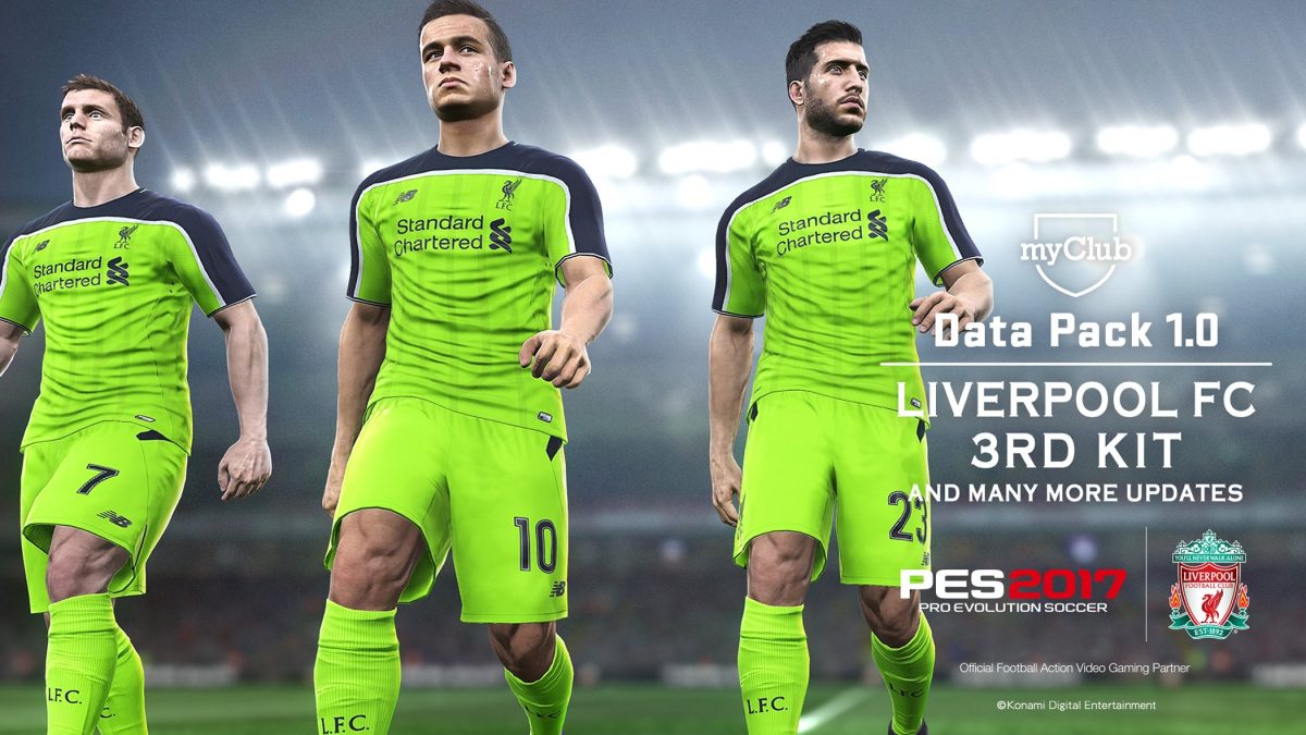 PES 2017: Data-Pack 1.0 heute veröffentlicht