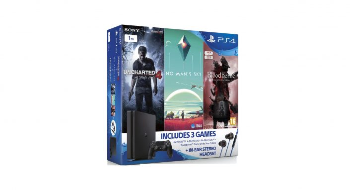 PS4 Slim: Drei Bundles mit je drei Spielen offiziell vorgestellt