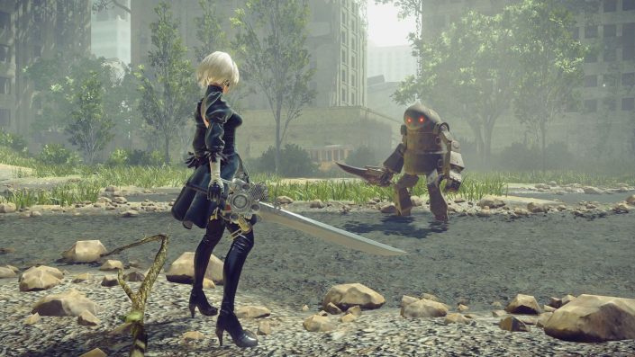 NieR Automata: Auf PS4 Pro mit 1080p und auf der PS4 mit 900p