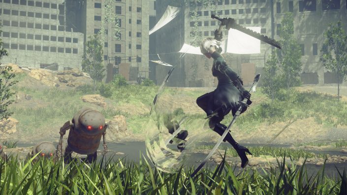 NieR Automata: Neues Gameplay-Video zeigt fast eine halbe Stunde