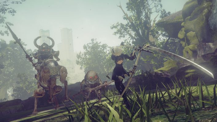 NieR Automata: Launch-Trailer zum hitverdächtigen Action-RPG