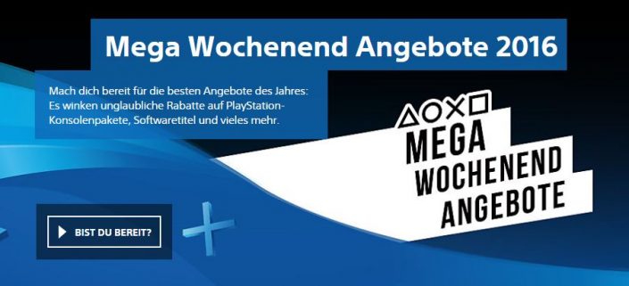 PSN Store: Mega Wochenend-Angebote angekündigt