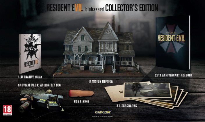 Resident Evil 7: Europäische Collector’s Edition im Unboxing-Video
