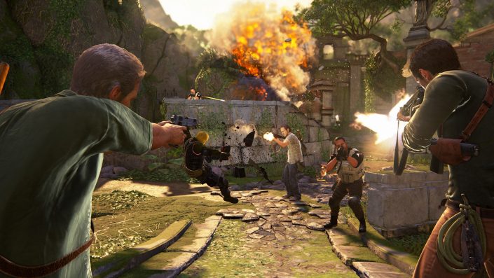 Uncharted 4: Gameplay aus dem Überleben-Modus
