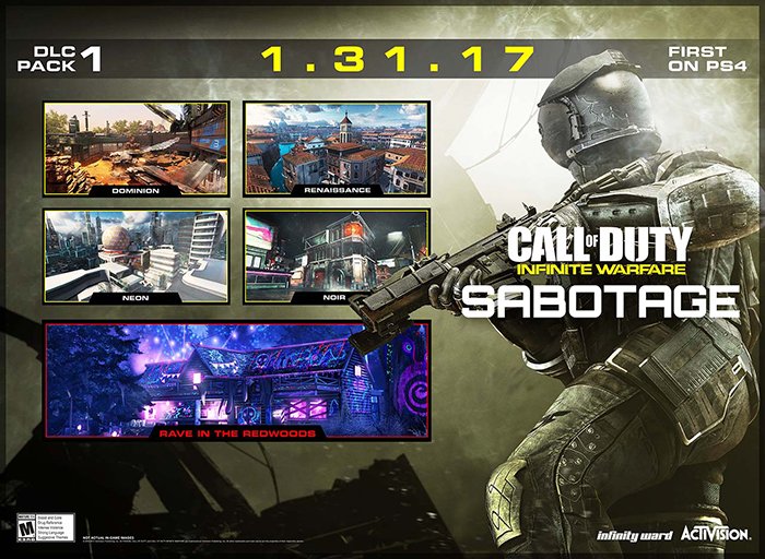 Call of Duty: Infinite Warfare – Weitere Details zum Sabotage-DLC – Double XP-Event in Kürze