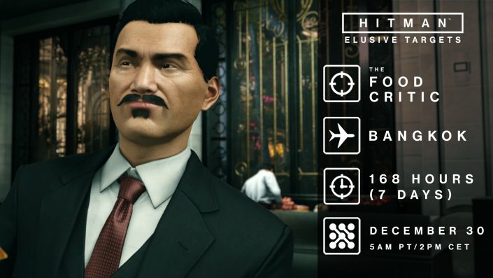 Hitman: 17. Elusive Target steht nun bereit