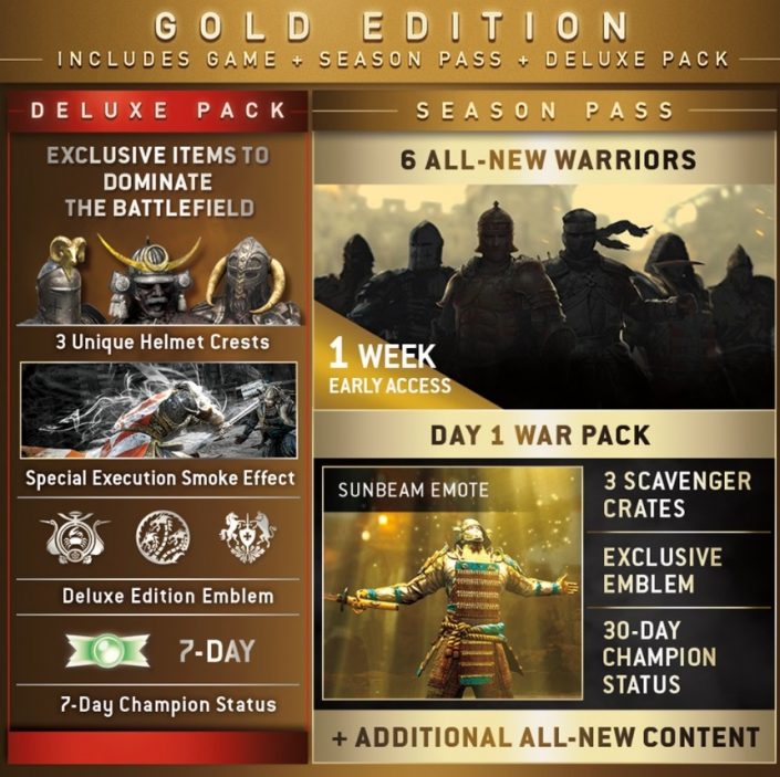 For Honor Season Pass