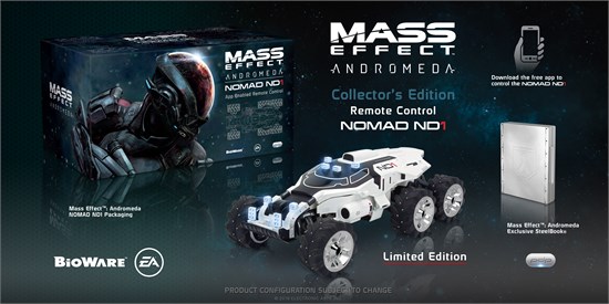 Mass Effect Andromeda: Nomad Collector’s Edition im Unboxing-Video – Update