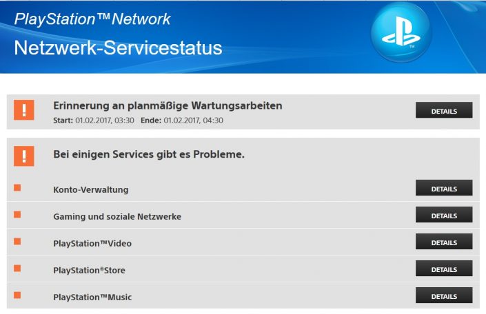 PSN Offline: Das PlayStation Network ist derzeit offenbar nicht erreichbar