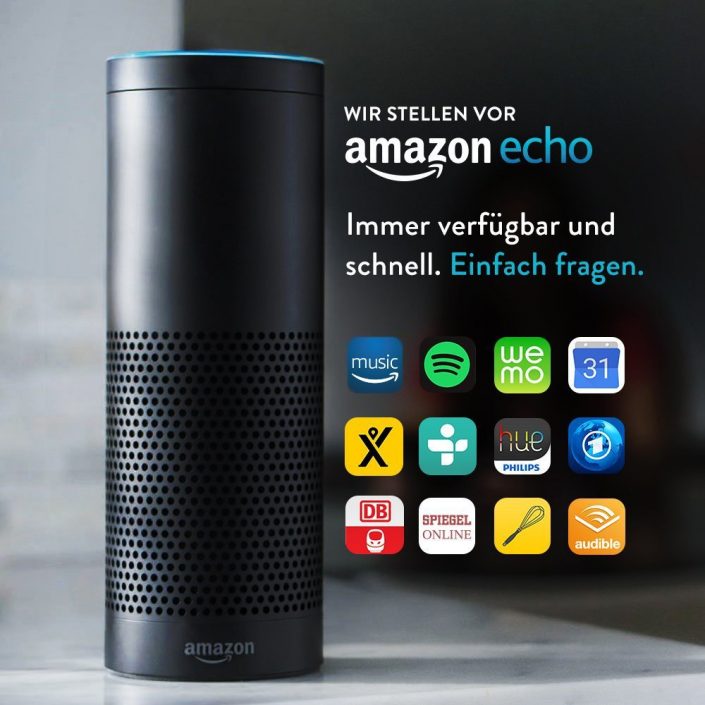 Amazon Echo: Der sprachgesteuerte Lautsprecher ist jetzt auch in Deutschland erhältlich