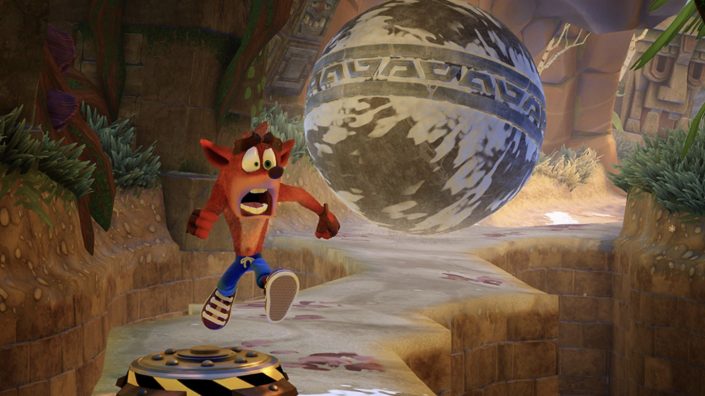 Das Remake Crash Bandicoot N.Sane Trilogy dominiert weiter die UK-Charts