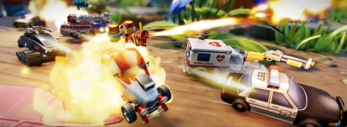 Micro Machines World Series: Die Battle-Modi zeigen sich im Gameplay-Trailer