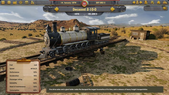 Railway Empire: Crossing the Andes-DLC im Trailer vorgestellt