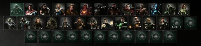 Injustice 2 Roster