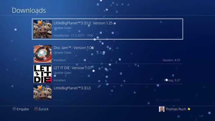 PS4: Pre-Load jetzt auch für Patches und Updates möglich