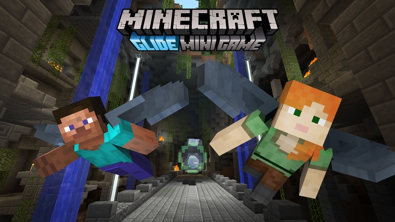 Minecraft GleiterMinispiel mit Trailer