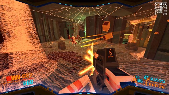 Strafe: Retro-Shooter veröffentlicht, Fake-Movie-Trailer und die ersten 13 Minuten