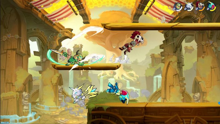 Brawlhalla: Finale Beta, Crossplay mit PC und Gründerpakete ab morgen