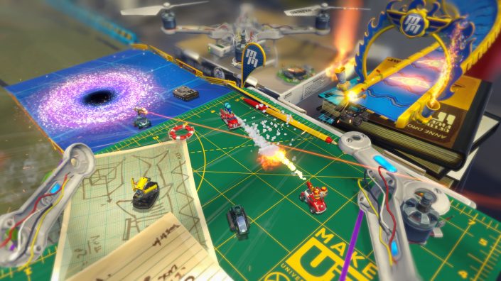 Micro Machines World Series:  Fahrzeuge im Trailer vorgestellt