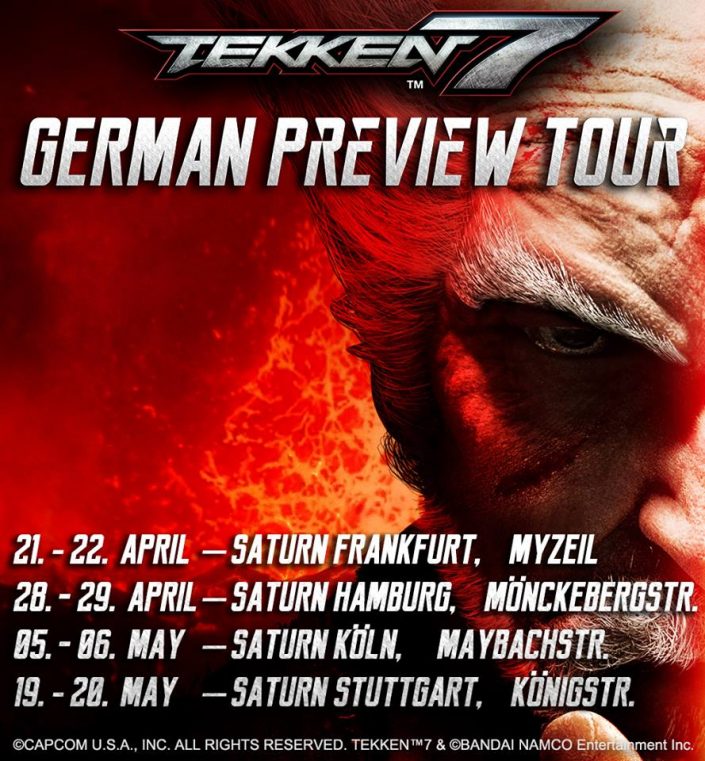 tekken 7 deutschland tour