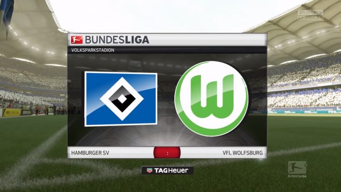 FIFA 17 Bundesliga Prognose: HSV gegen VfL Wolfsburg