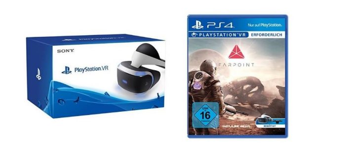 Amazon: PlayStation VR plus Farpoint VR zum Sparpreis und weitere Wochen-Deals