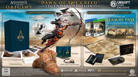 Assassin’s Creed Origins: Bis zu 800 Euro teure Collector’s Editions angekündigt
