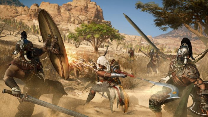 Assassin’s Creed Origins: Actiongeladener neuer Gameplay-Trailer enthüllt den Orden der Ältesten