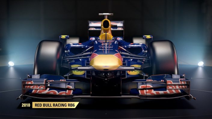 F1 2017: Der 2010 Red Bull Racing RB 6 als klassisches Fahrzeug enthüllt