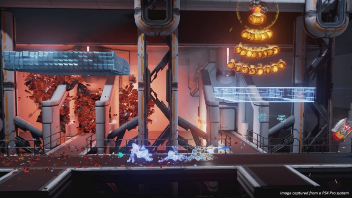 Matterfall: 8 Minuten Gameplay zum neuen Housemarque-Shooter