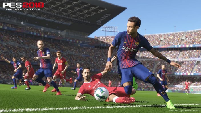 PES 2018: 15 Minuten Gameplay in 4K und 60fps aufgetaucht