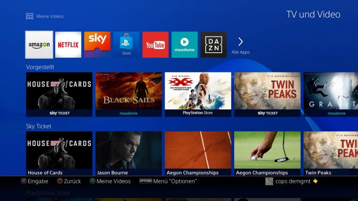 PlayStation 4: TV & Video – Ab heute verbesserte Entertainment-Erfahrung verfügbar, im Trailer präsentiert