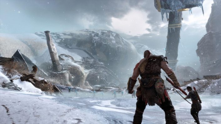 God of War: Brokk und Eitri sind ein Teil des Waffen-Upgrade-Systems