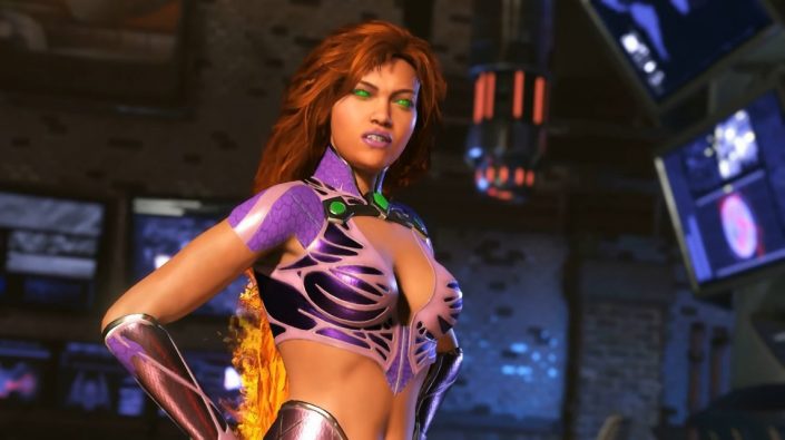 Injustice 2: Starfire als spielbarer Charakter im neuen Trailer enthüllt