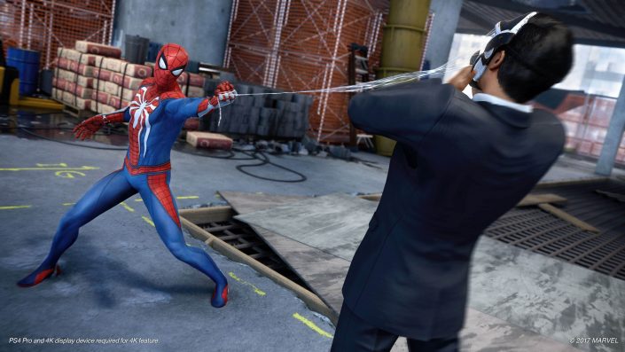 Spider-Man: Weitere Infos zu den Spiel-Inhalten wie Gadgets und Neben-Quests