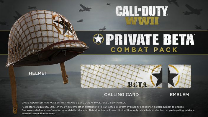Call of Duty WW2: Private-Beta jetzt schon gestartet