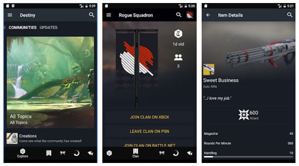 Destiny Companion App auf Android und iOS für zweiten Teil aktualisiert