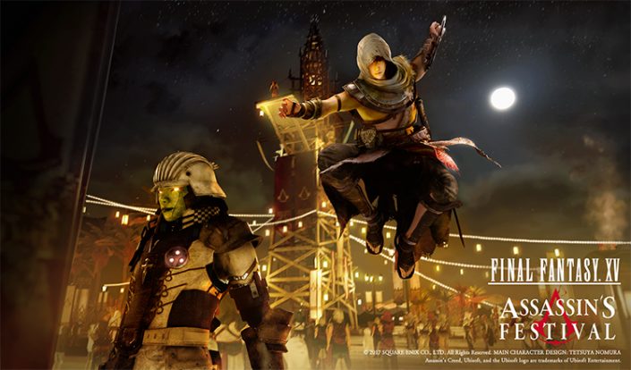 Final Fantasy 15: Crossover-Aktion mit Inalten aus Assassin’s Creed Origins