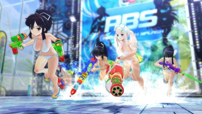 Senran Kagura: Peach Beach Splash mit einem Launch-Trailer für PS4 veröffentlicht
