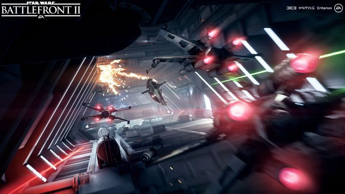 Star Wars Battlefront 2: PS4 Pro-Gameplay aus dem Sternenjäger-Angriff im Video