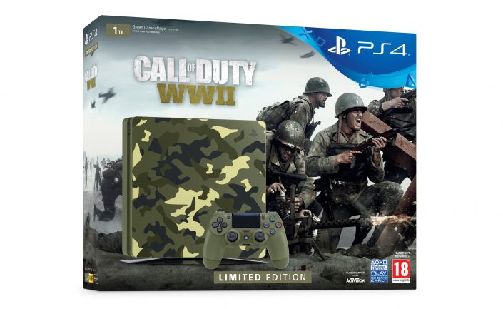 Call of Duty: WWII – PS4-Bundle mit limitierter Auflage im Flecktarn-Design angekündigt
